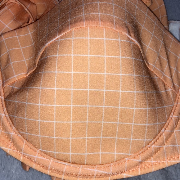 NWOT Charlie by Matthew Zink Orange Bikini Top - Picture 8 of 8